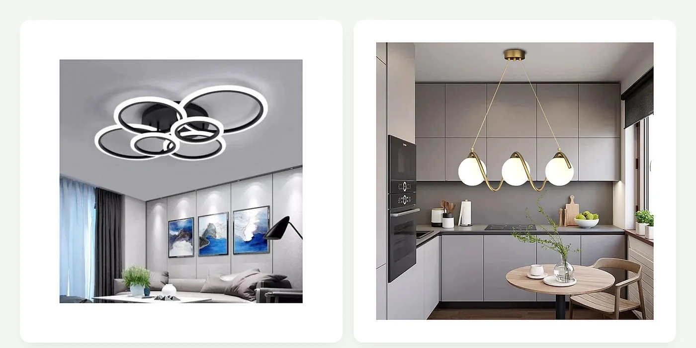 Lustra cu LED integrat sau cu becuri E27: ce faci cand se arde