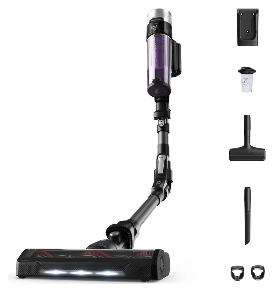 Rowenta X-Force Flex 9.60 Allergy RH2038WO, 250 W, 0,4 l, tub flexibil
