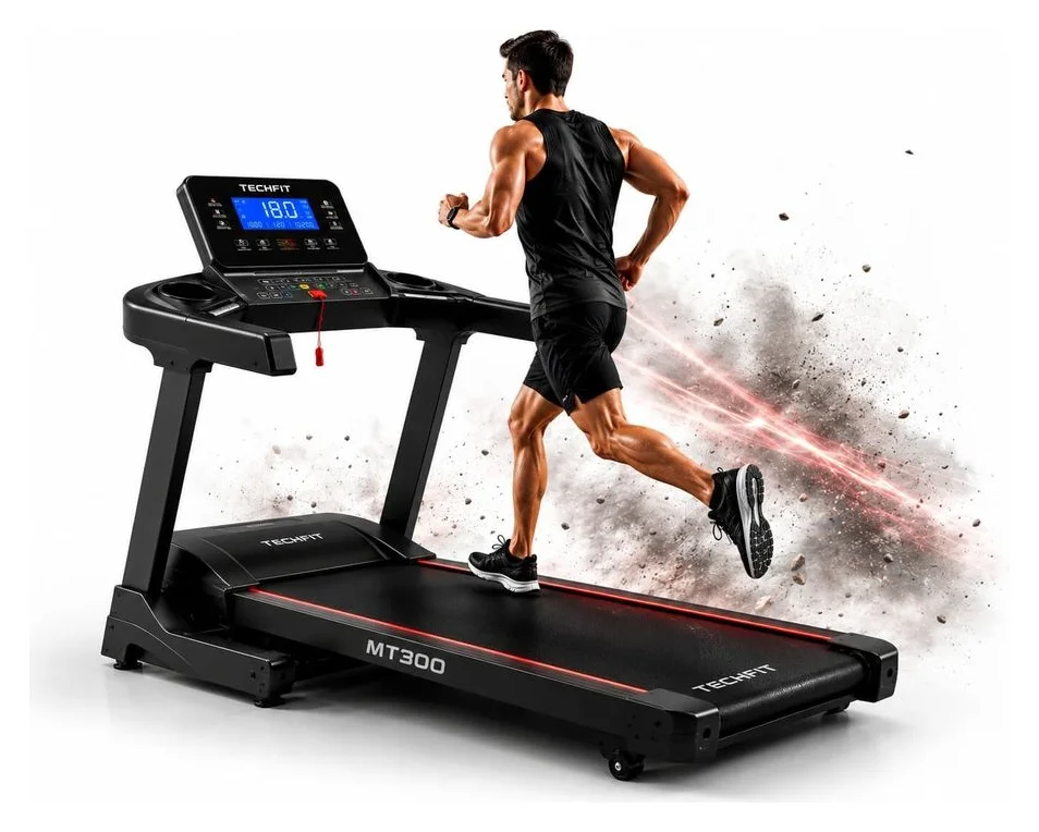 TECHFIT MT300, 18 km/h, motor 5 CP, banda 132 cm