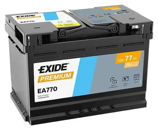 Exide Premium EA770, 77 Ah, 760 A