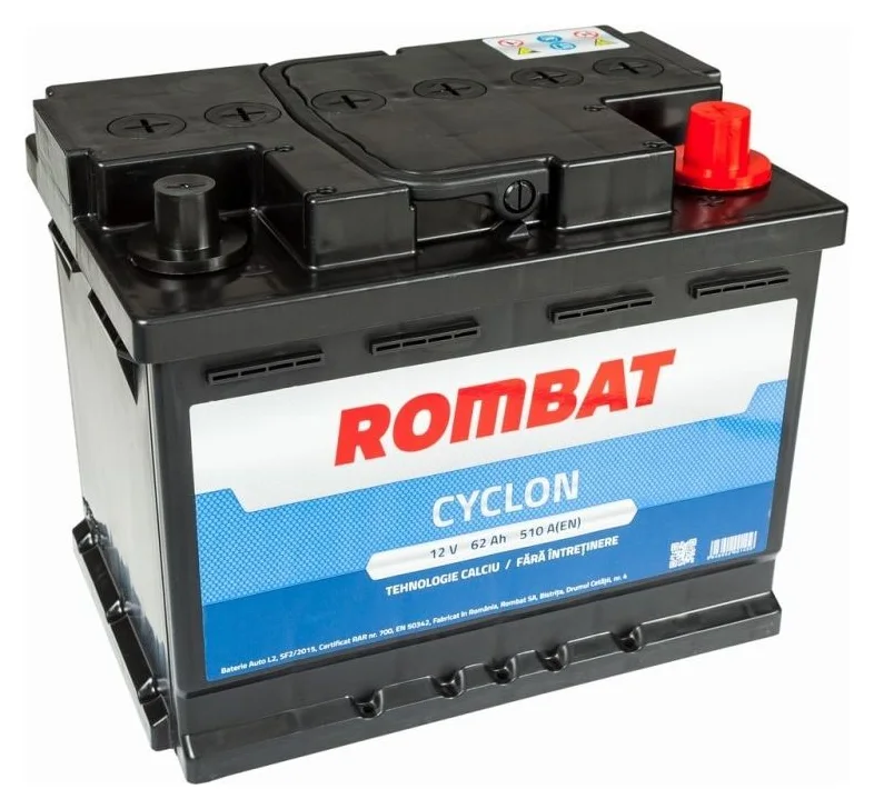 Rombat Cyclon, 62 Ah, 510 A