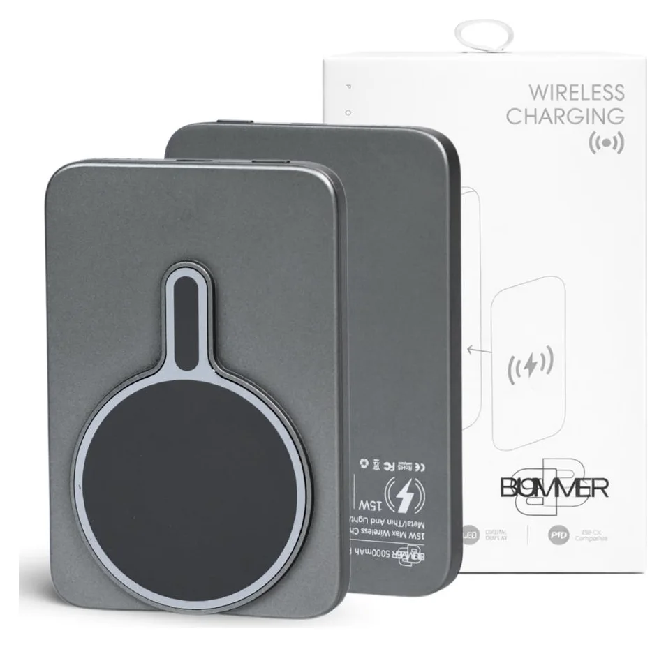 BUMMER wireless, 5.000 mAh, 15 W