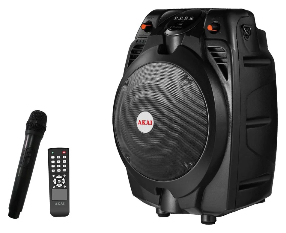 Akai SS022A-X6, 30 W, 10 ore, USB si card SD
