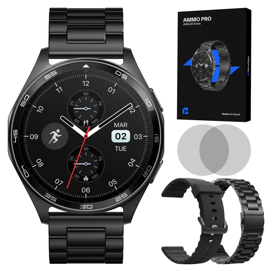Qualtec by Koppel, model barbati, AMOLED 1,43 inch