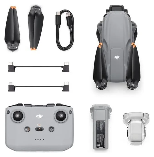 DJI Air 3S, 724 g, dubla camera, 45 de minute
