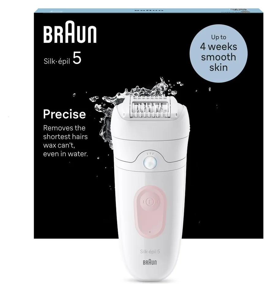 Braun Silk-épil 5 5-000 Wet & Dry, 28 de pensete