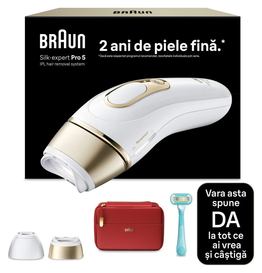 Braun Silk-expert PRO 5 PL5210, IPL, 10 trepte