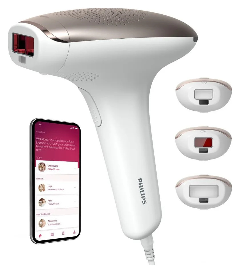Philips Lumea SC1998/00, IPL, senzor de nuanta a pielii