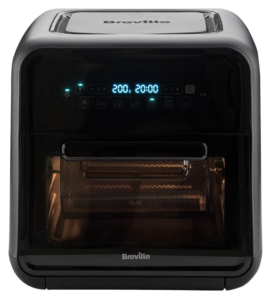 Breville Airfryer VDF127X-DIM, 2.000 W, 10,6 l, cos rotativ si rotisor