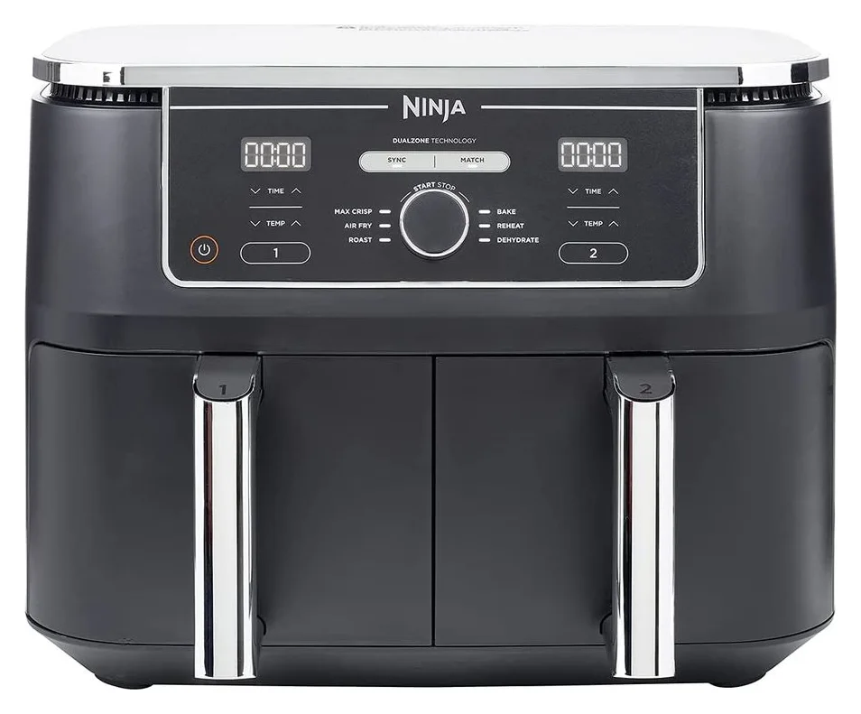 Ninja Foodi DualZone AF400, 2.470 W, 9,5 l, doua cosuri independente