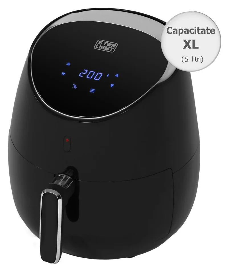 Star-Light Airfryer DAFB-5020BL XL, 2.000 W, 5 l, panou tactil