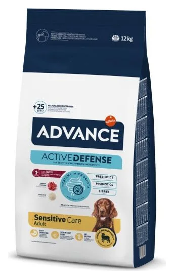 Advance Sensitive miel si orez, 12 kg