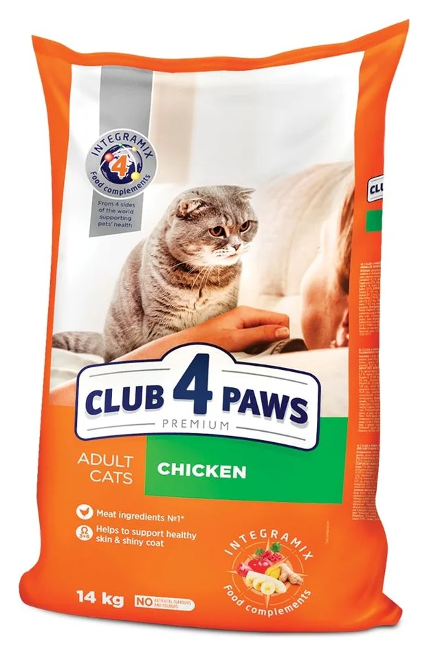 Club 4 Paws Premium cu file de pui, 14 kg