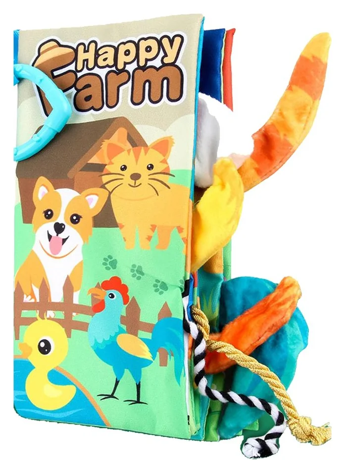 Carte senzoriala fasaitoare, textil, 30 de lei