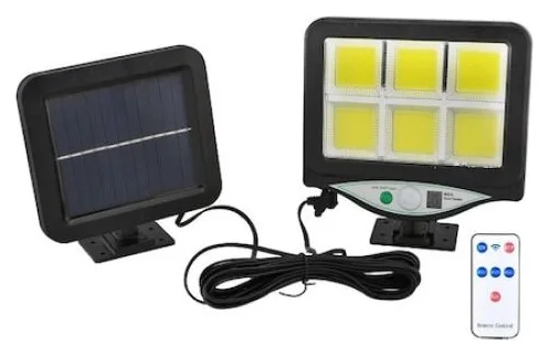 Lampa COB 128-6, cu telecomanda, 30 W