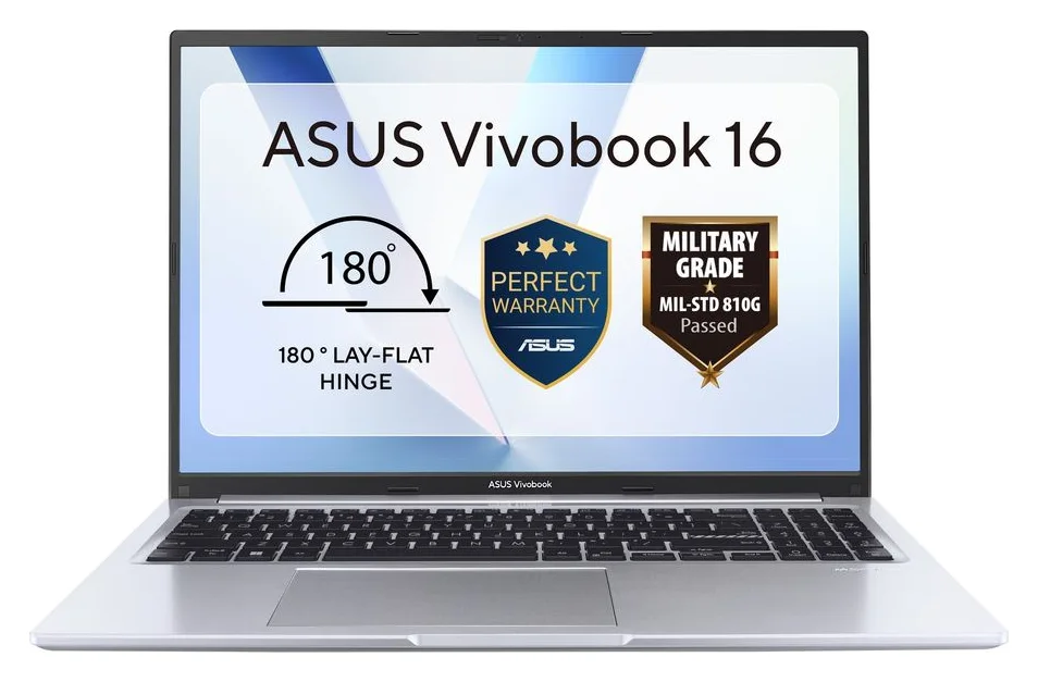 Asus VivoBook 16 X1607QA, Snapdragon X, 16 GB RAM, 1 TB SSD, Windows 11