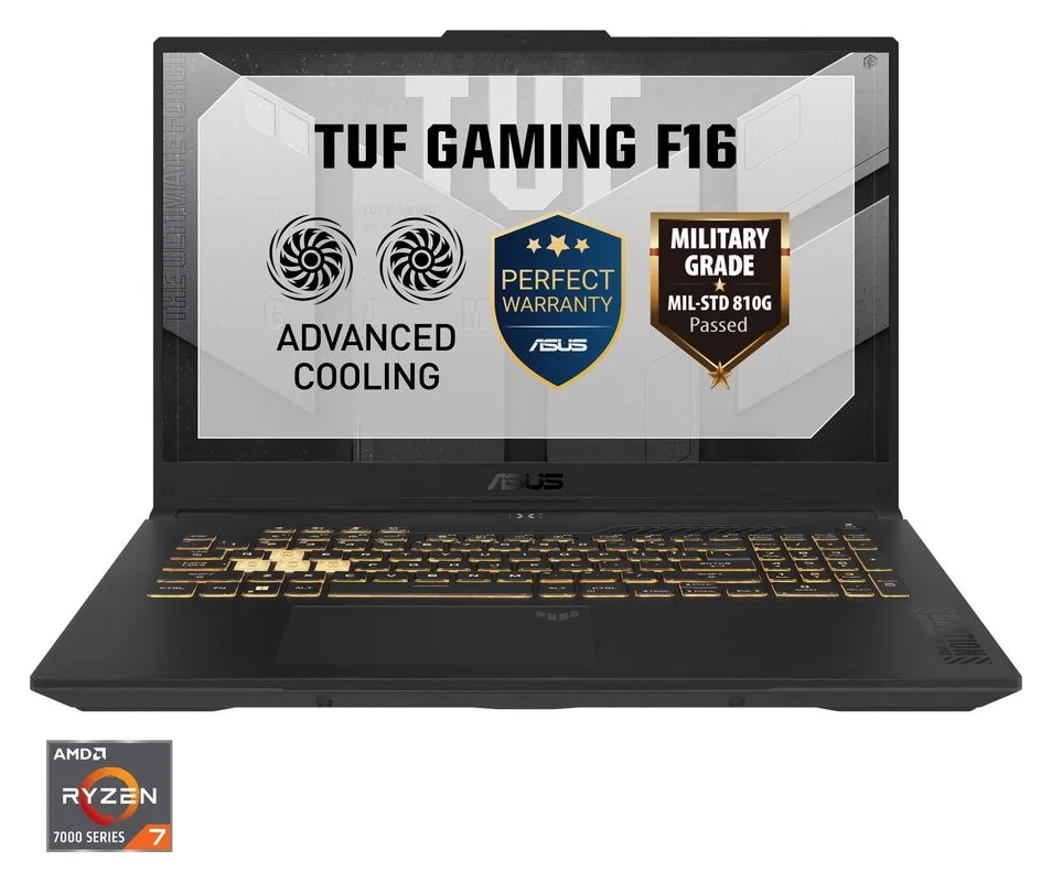 ASUS TUF A17 FA707NUG, ecran de 17,3 inci
