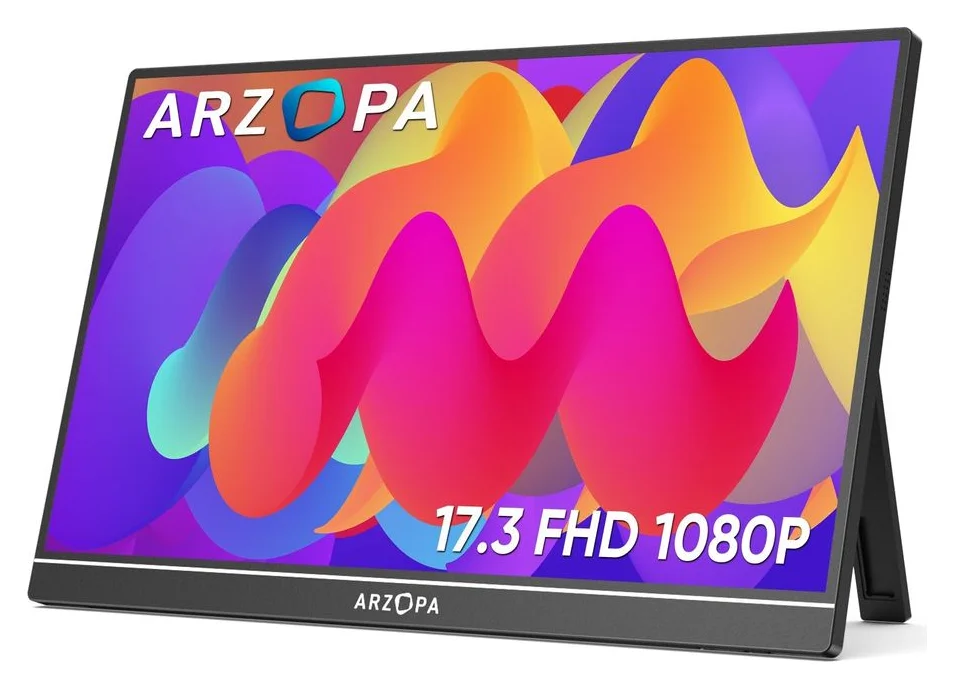 Arzopa A1M, 17,3 inch, portabil, USB-C