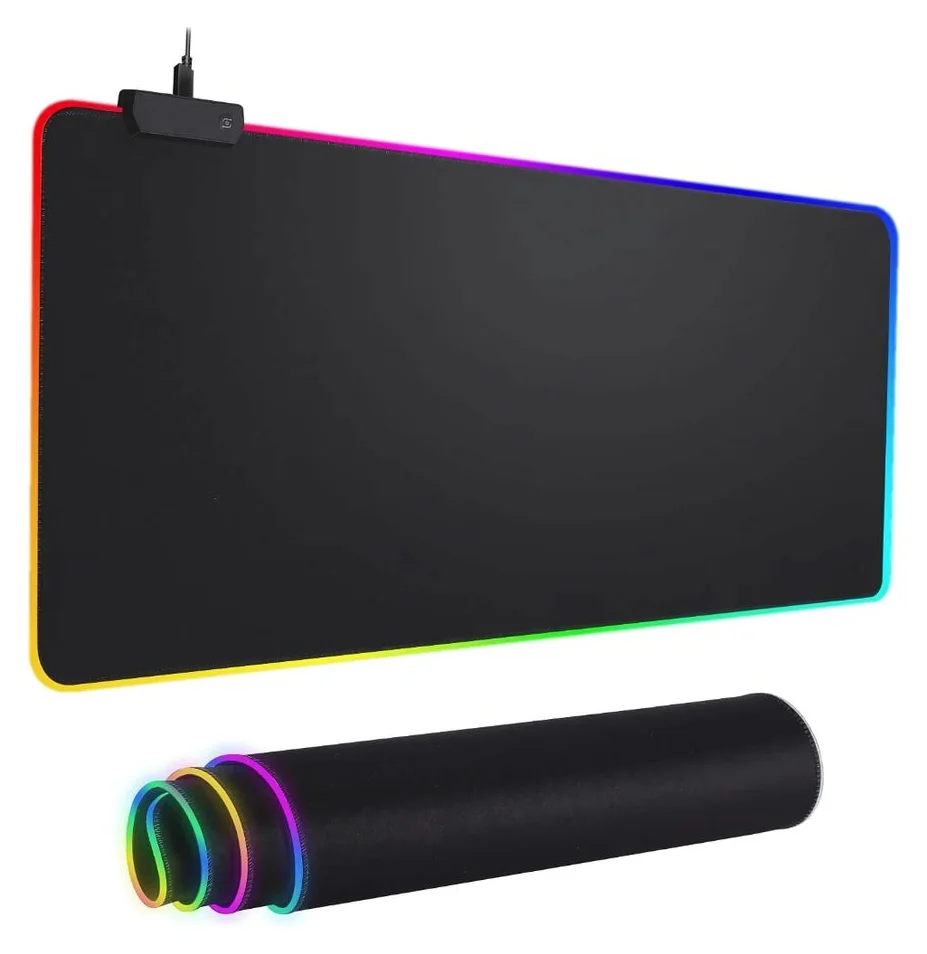 XXL cu iluminare RGB, 900 x 400 x 4 mm