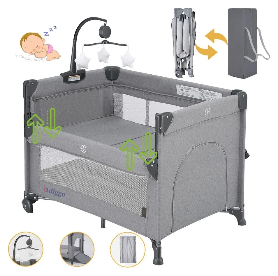 Kiddo HUG co-sleeper, laterala glisanta