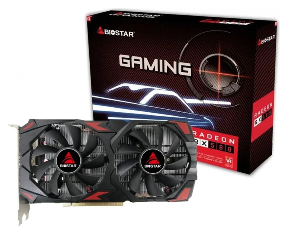 Biostar Radeon RX 580, 8 GB, varianta cu marca