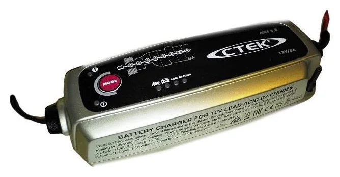CTEK MXS 5.0T, opt trepte si IP65