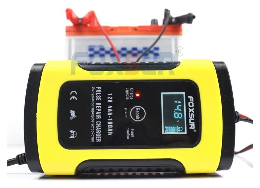 Foxsur cu display, 4-100 Ah, 136 de note