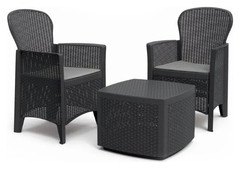 Set Progarden TREE, 3 piese, polipropilena antracit