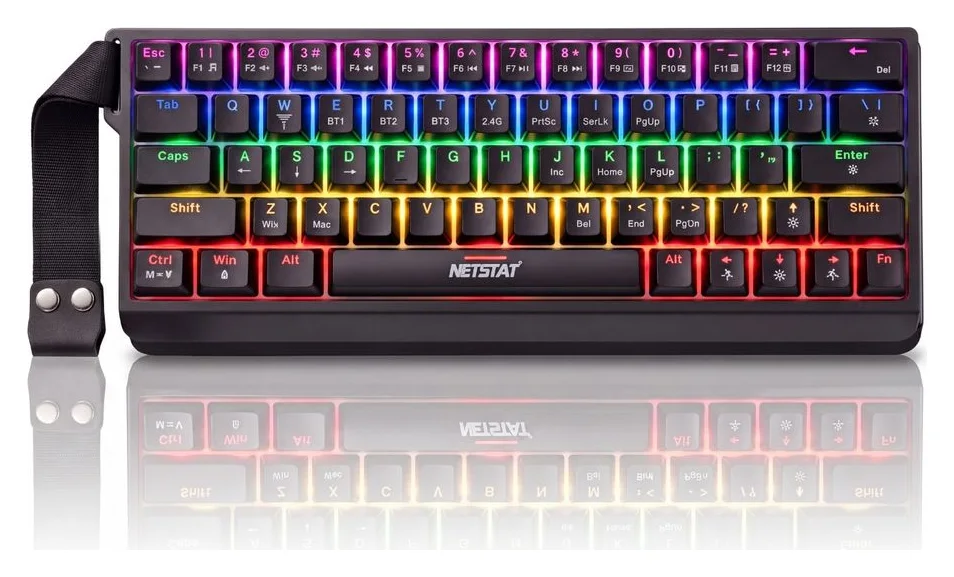NETSTAT tri-mode, 64 taste, Bluetooth si 2.4 GHz