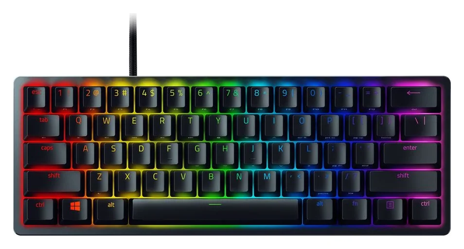Razer Huntsman Mini, 61 taste, switch optic Red