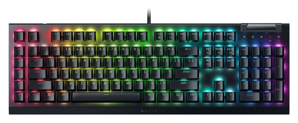 Razer BlackWidow V4 X, switch Yellow, layout US
