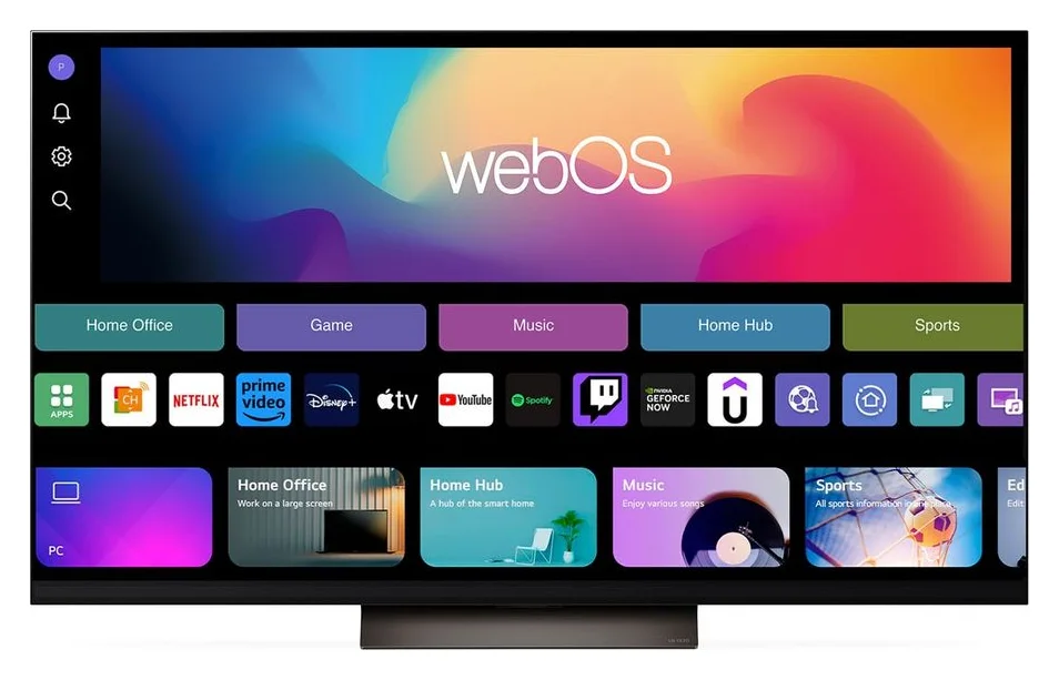 LG OLED evo 55C42LA, 139 cm, 4K, 120 Hz