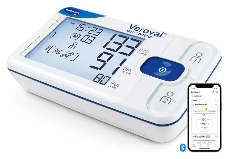 Veroval duo control, doua metode de masurare, 22-32 cm