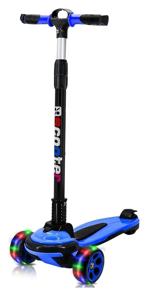 Elindor cu 3 roti LED, pentru 5-12 ani