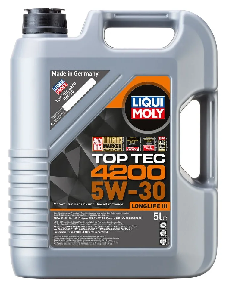 Liqui Moly Top Tec 4200 5W-30, 5 litri