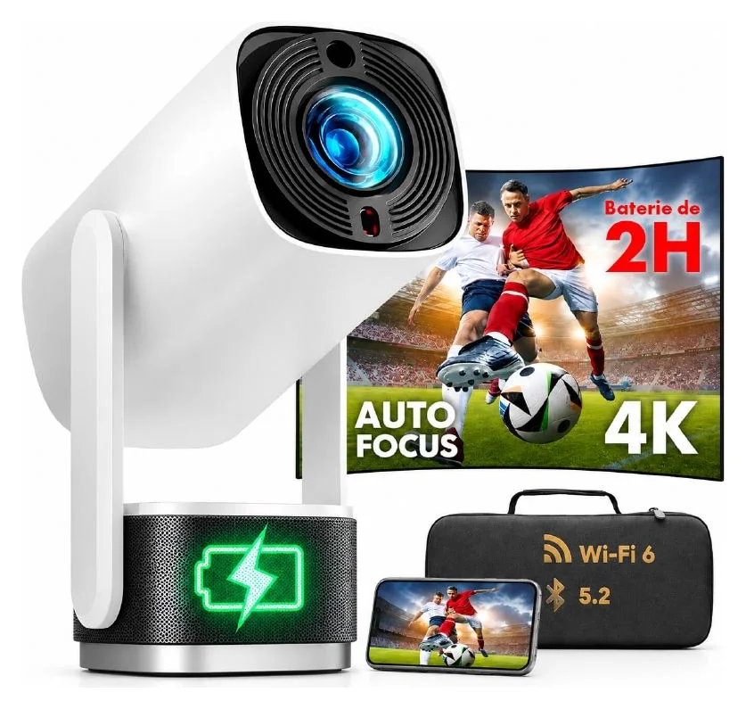 Ewenta PRO VISION, portabil, 350 lumeni, difuzoare de 10 W