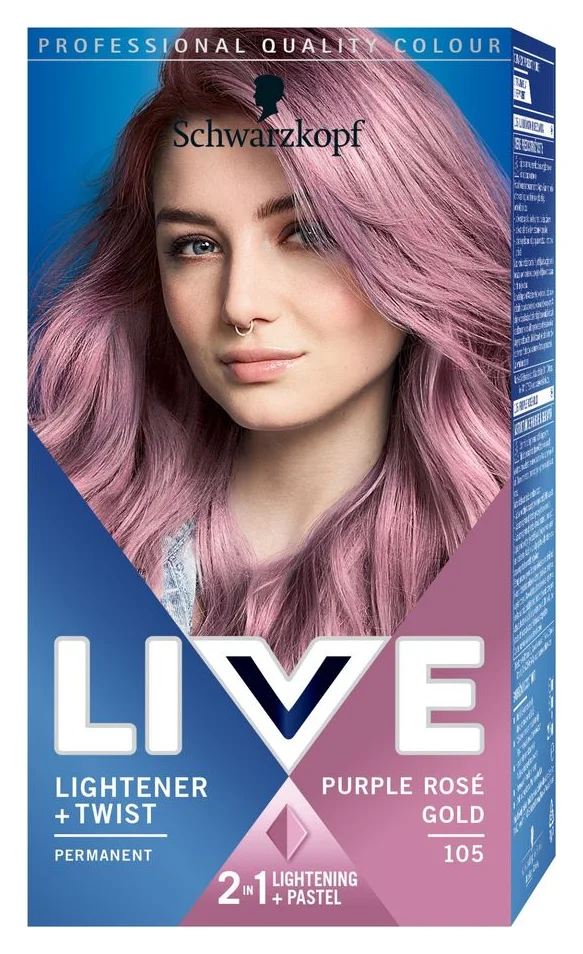 Schwarzkopf Live 105 Purple Rose Gold, 142,5 ml